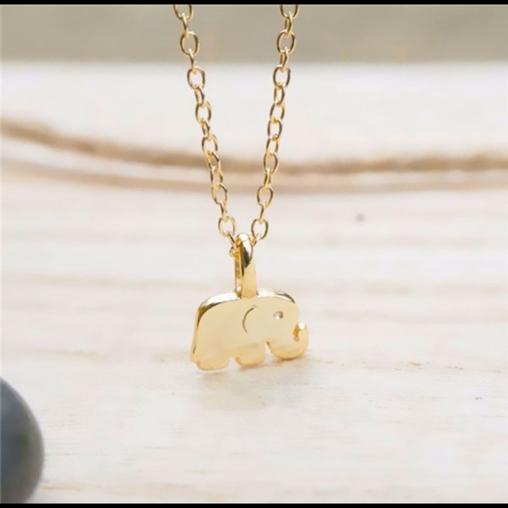 Elephant Pendant Necklace